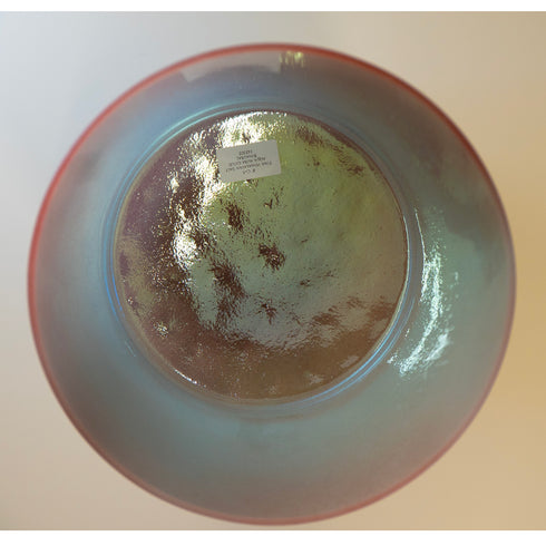 8" C+5 Pink Himalayan Salt, Aqua Aura Gold Binaural